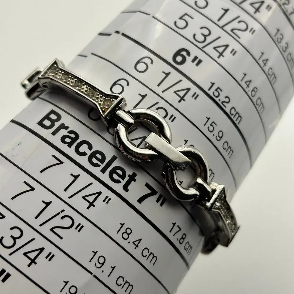 Rumours Silver Tone Stainless Steel Fashion Quartz Watch Working New Battery
